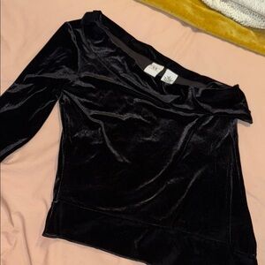 Vintage Armani Exchange velvet top